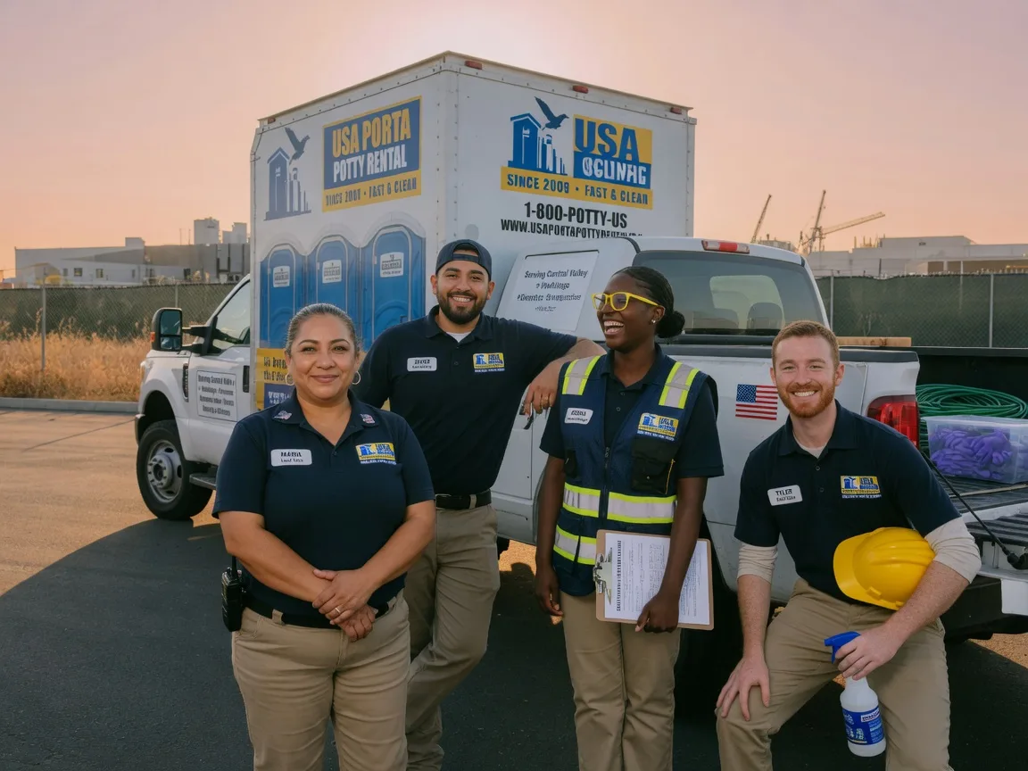 Portable Toilet Rental company in Raymond, CA